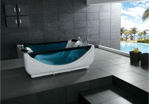 Mini Bathtubs for Sale Hot Sale Indoor Freestanding Acrylic Hot Tub Two Side