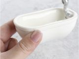 Mini Bathtubs for Sale Miniature Porcelain Look Bathtub What S New Dollhouse