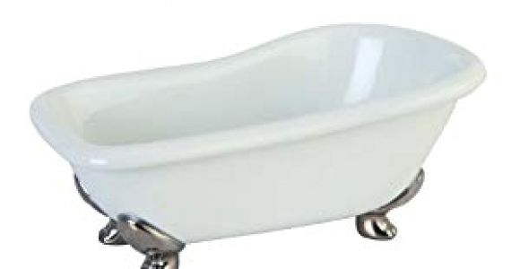 Mini Clawfoot Tub Kingston Brass Batubw 7 Inch Length Ceramic Tub Miniature