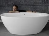 Mini Freestanding Bathtub Aquatica Sensuality™ Mini F Wht Freestanding solid Surface