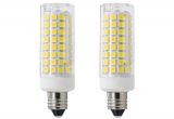 Mini Light Bulb socket 2 Packe11 Led Bulbs All New 102leds Mini Dimmable Candelabra
