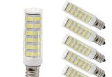 Mini Light Bulb socket Ulight Led E12 Led Light Bulb 120v 6000k Daylight White 6w Led E12