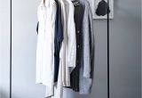 Minimalist Clothing Rack Cozy Grey Home Via Cocolapinedesign Com Wardrobe Pinterest