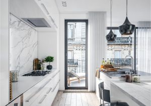 Minimalist Kitchen Design for Apartments Whiter Than White the Minimalist Art Of Achromatic Kitchen Cabinets