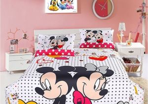 Minnie Mouse Bedroom Set for toddlers Mickey and Minnie Mouse Double Bedding Set Everything Mickey Mouse