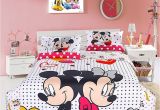 Minnie Mouse Comforter Set Full Size Mickey and Minnie Mouse Double Bedding Set Everything Mickey Mouse