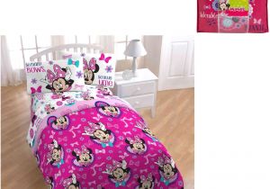 Minnie Mouse Comforter Set Twin Size Disney Minnie Mouse Twin Bedding Set forter Full Size Walmart for