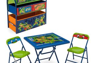 Minnie Mouse Outdoor Table and Chairs Amazon Com Nickelodeon Teenage Mutant Ninja Turtles Playroom
