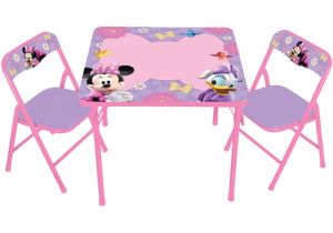 Minnie Mouse Table and Chairs B&amp;m Disney Minnie Mouse Boutique Erasable Activity Table and