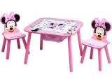 Minnie Mouse Table and Chairs B&amp;m Disney Minnie Mouse Storage Table and Chairs Set Walmart Com