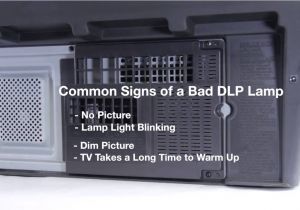 Mitsubishi Wd 60735 Lamp Light Red Mitsubishi Dlp Tv Repair Bad Dlp Lamp How to Fix Common Dlp Lamp