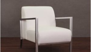 Modena Modern White Leather Accent Chair Modena Modern White Leather Accent Chair Overstock