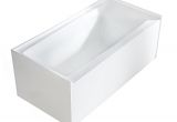 Modern Alcove Bathtubs Maykke Pensacola 60 Inches Modern Rectangle Three Wall