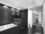 Modern Black Bathtubs Trending Ideas for Black and White Bathroom Tiles