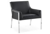 Modern Round White Accent Chair Dolce Black Modern Arm Accent Chairs