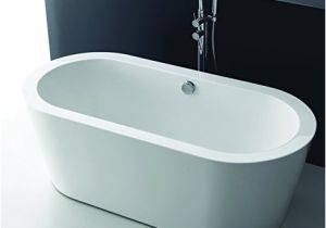 Modern Stand Alone Bathtubs Empava 67" Luxury Stand Alone Acrylic soaking Spa Tub