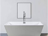 Modern Stand Alone Bathtubs Ferdy 67 Acrylic Freestanding Bathtub soaking Bathtub