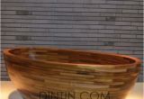 Modern Wood Bathtubs Contemporary Teak Bathtub Freestanding Custom Teak