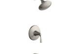Moen ashville Shower Head Kohler Mistos Single Handle 1 Spray Tub and Shower Faucet In Brushed