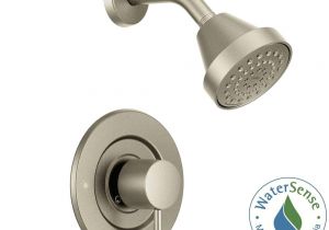 Moen ashville Shower Head Moen Align Single Handle Posi Temp Shower Faucet Trim Kit In Brushed