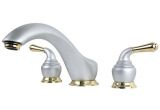 Moen Freestanding Bathtub Faucets Shop Moen 2 Handle Roman Tub Bathroom Faucet Free