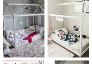 Montessori Floor Beds for toddlers toddler Room Baby Room Nursery Girl Room Boy Room Floor Bed