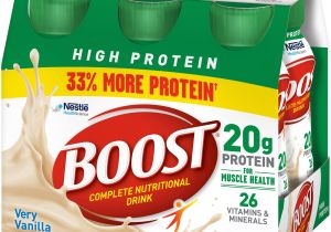 Muscle Milk Light Ready to Drink Boost High Protein Very Vanilla 6 8 Fl Oz Bottles Walmart Com