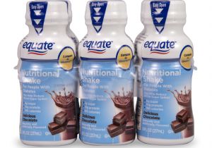 Muscle Milk Light Ready to Drink Equate Delicious Diabetic Chocolate Nutritional Shake 8 Fl Oz 6 Ct