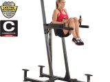 Muscle Motion Power Rack Dip attachment Gold S Gym Xr 10 9 Power tower Home Gym Workout Pull Up Station
