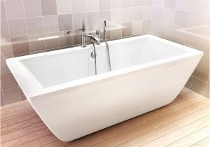Narrow Bathtubs Canada Cleargreen Freefortis Freestanding Bath with White