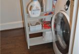 Narrow Shelf Between Washer and Dryer Inspirational Storage organization Modern Small Pull Out Laundry Essentials