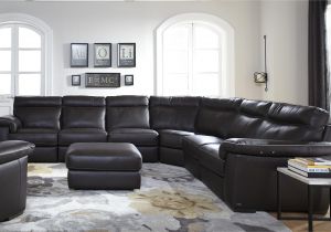 Natuzzi sofas at Macy S B757 Four Piece Power Reclining Sectional sofa with Padded Headrests