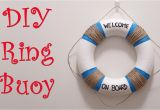Nautical Lifesaver Decor Diy Ring Buoy Diy Home or Party Decor D Youtube