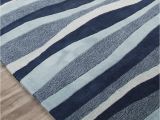 Nautical Rugs for Boats Coastal Blue Waves area Rug Coastal Bliss and Polyester Rugs