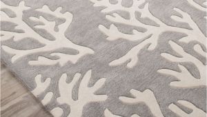 Nautical Rugs for Boats the Coral Branch Pattern is Created with Carved Details On This