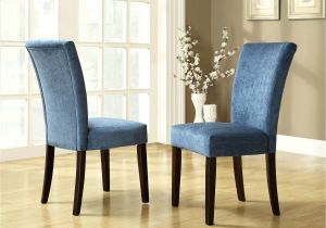 Navy and White Parsons Chair Marvellous Blue Dining Room Chairs Designsolutions Usa Com