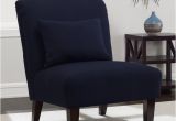 Navy Blue Accent Chair with Ottoman Shop Anna Navy Accent Chair Free Shipping today
