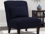 Navy Blue Accent Chair with Ottoman Shop Anna Navy Accent Chair Free Shipping today