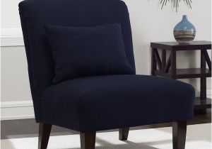 Navy Blue Accent Chair with Ottoman Shop Anna Navy Accent Chair Free Shipping today