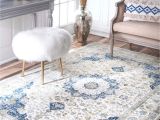 Navy Blue and White area Rugs Amazon Com Nuloom Traditional Vintage Distressed Persian area Rugs