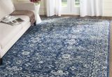 Navy Blue Furry Rug Safavieh Evoke Vintage oriental Navy Blue Ivory Distressed Rug 6
