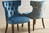 Navy Blue Parsons Chairs Blue Dining Room Chairs Unique Hourglass Plume Teal Dining Chair