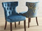 Navy Blue Parsons Chairs Blue Dining Room Chairs Unique Hourglass Plume Teal Dining Chair