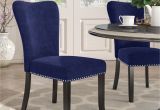 Navy Blue Parsons Chairs Chair Nice Decoration Velvet Accent Chairs Living Room Amazing