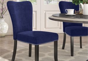 Navy Blue Parsons Chairs Chair Nice Decoration Velvet Accent Chairs Living Room Amazing