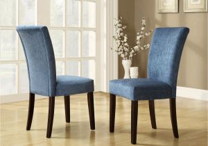 Navy Blue Parsons Dining Chairs Chair Used Dining Room Chairs Elegant Kitchen Chairs with Casters