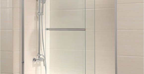 Near Bathtubs Doors Glass Shower Door towel Bar Enclosures Hinges Panels