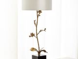 Neiman Marcus Buffet Lamps John Richard Collection Brass orchid Candlestick Buffet Lamp
