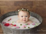 Newborn Baby Girl Bathtub Ensaio Milk Bath 16 Inspirações Para Fotos Em Um Banho De
