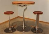Nicole Miller Bar Chairs De Haviland Bar Table and Propeller Stools Made From Salvaged